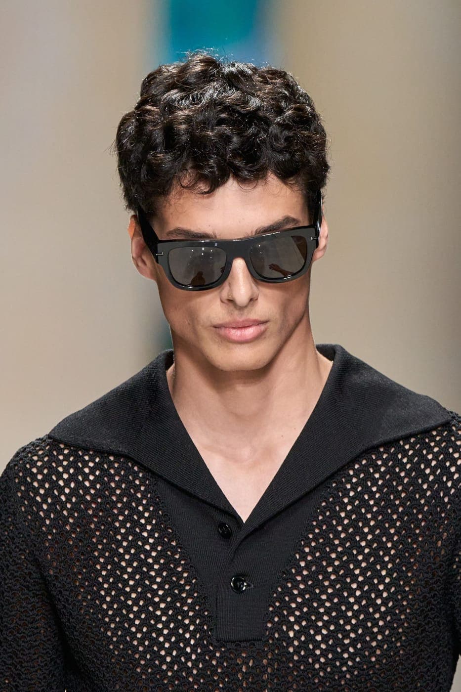 Dolce & Gabbana knitted shirt and sunglasses