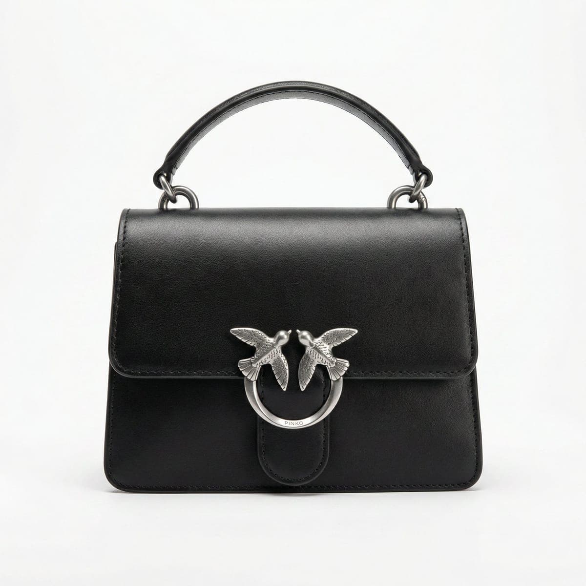 Black Pinko Love Birds bag