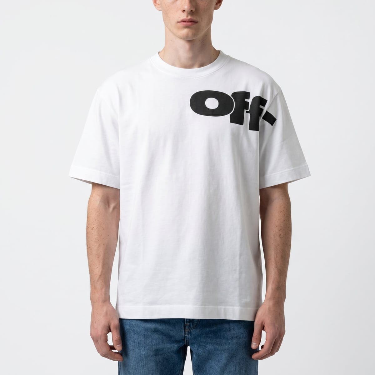 Bílé tričko Off-White s logem