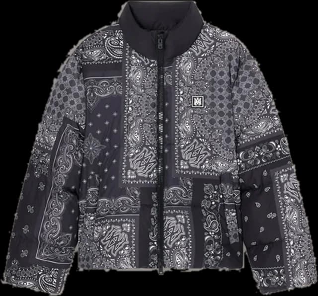 Amiri bandana print jacket
