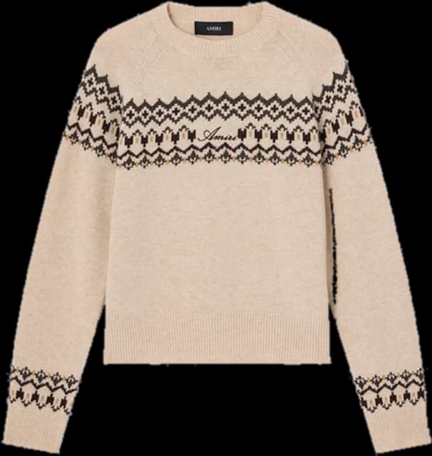 Amiri knit sweater